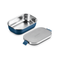 Le Creuset - On The Go Lunchbox 0,9L Deep Teal Voedingscontainer Le Creuset 