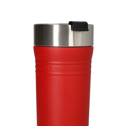 Le Creuset - On The Go Thermosbeker 0,35L Kersenrood Thermosfles Le Creuset 