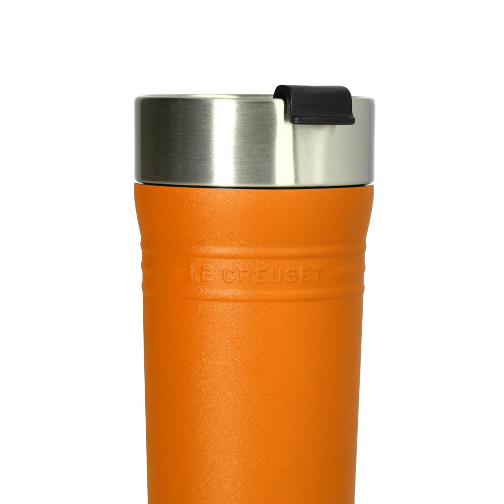 Le Creuset - On The Go Thermosbeker 0,35L Oranjerood Thermosfles Le Creuset 