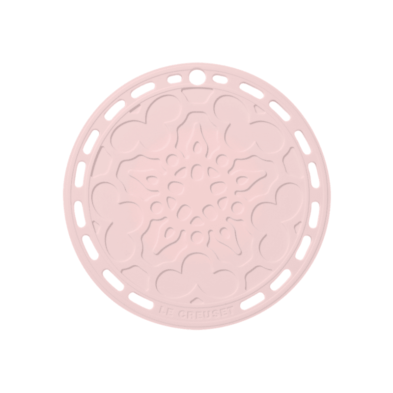 Le Creuset - Onderzetter Siliconen Shell Pink Le Creuset 