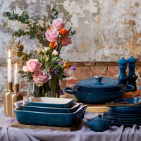 Le Creuset - Ovenschaal rechthoekig Deep Teal 19x14cm 1,1l Ovenschaal Le Creuset 