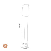 Le Creuset - Premium kleine spatel Azure Le Creuset 