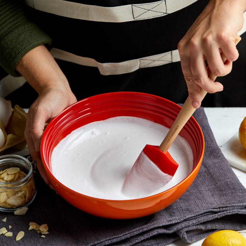 Le Creuset - Premium Medium spatel 28 cm silicone Kersenrood Spatel Le Creuset 