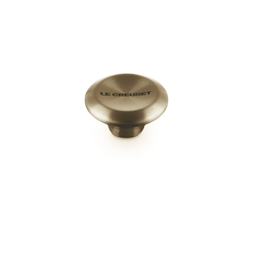 Le Creuset - RVS Knop - Rond - Licht Goud - 6 cm Le Creuset 