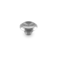 Le Creuset - RVS Knop - Rond - Zilver - 5 cm Le Creuset 