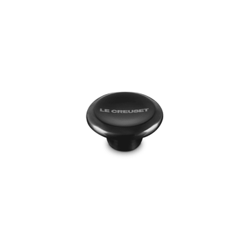 Le Creuset - RVS Knop - Rond - Zwart Nikkel - 4 cm Le Creuset 