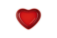 Le Creuset - Schaal Kersenrood Hart 20 cm serveerschaal Le Creuset 