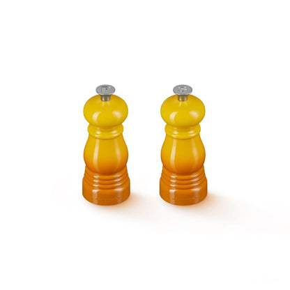 Le Creuset - Set van 2 Kleine Molens Nectar 11cm Peper- en Zoutmolen set Le Creuset 