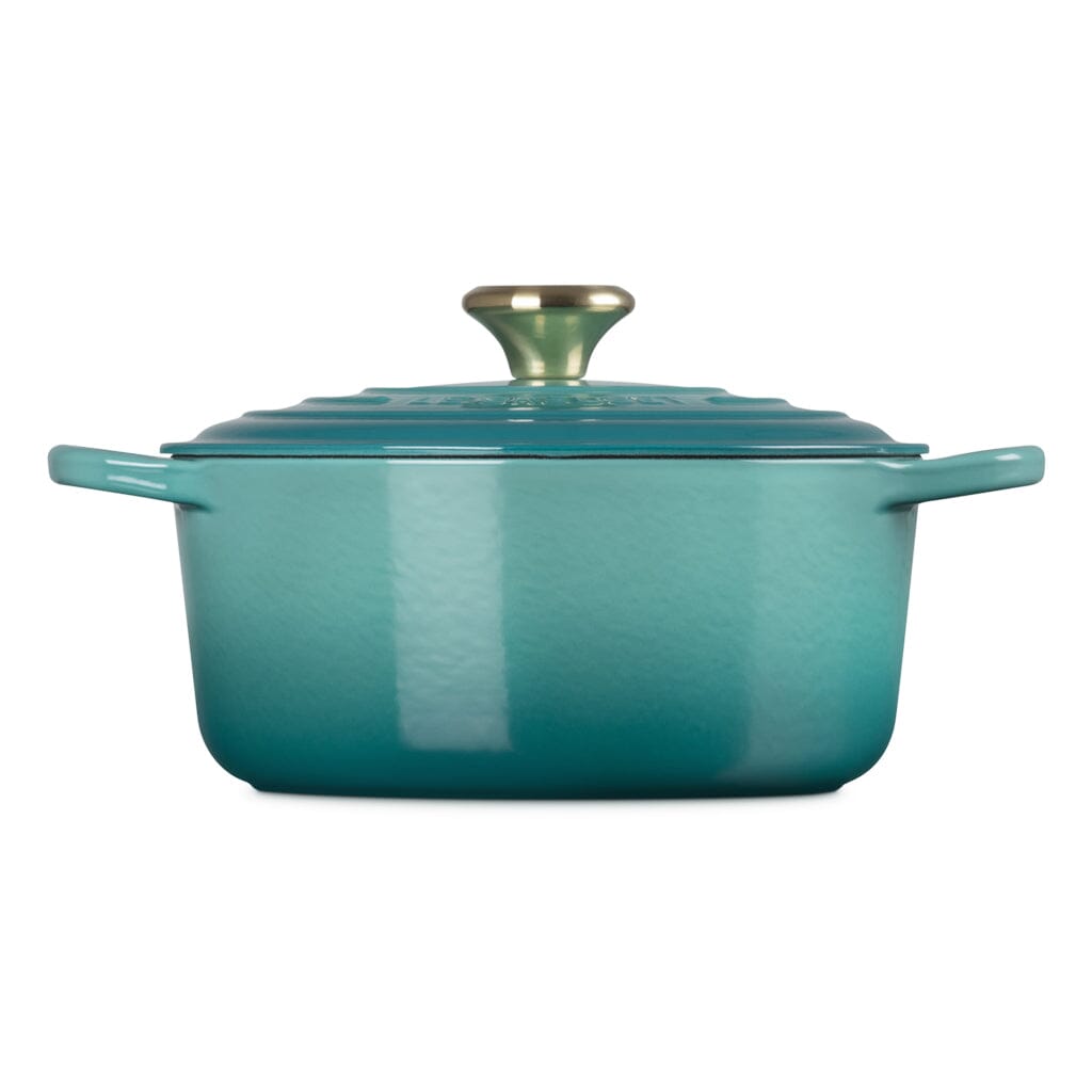 Le Creuset - Signature Braadpan - Bleu Riviera - 24 cm Le Creuset 