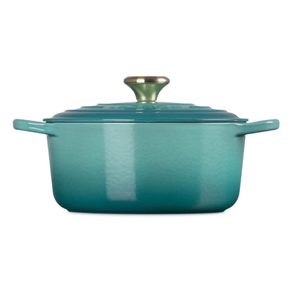 Le Creuset - Signature Braadpan - Bleu Riviera - 24 cm Le Creuset 