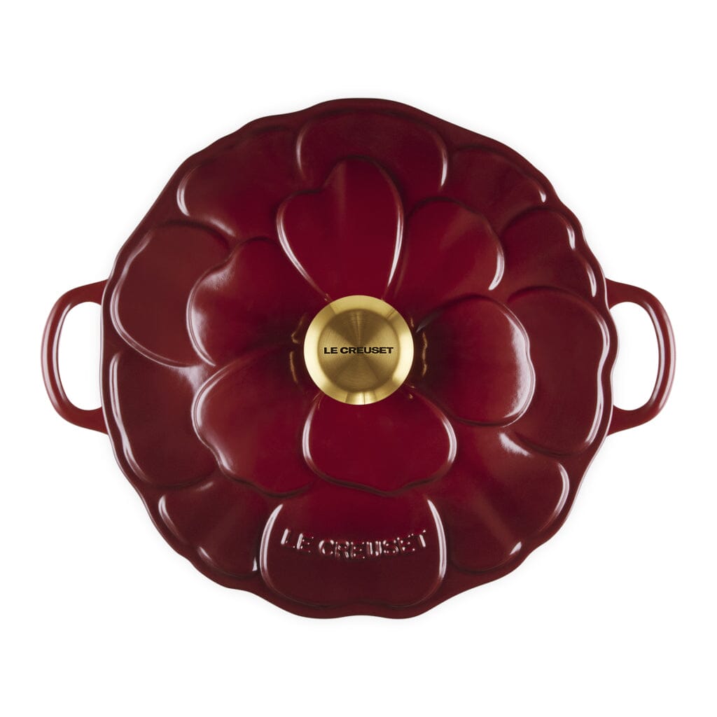 Le Creuset - Signature Campagnard Braadpan Bloesem - Garnet - 26 cm Le Creuset 