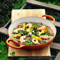 Le Creuset - Signature Campagnard Braadpan Oranjerood 30 cm Braadpan Le Creuset 