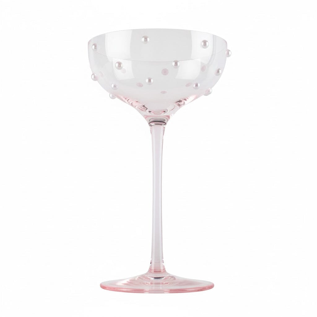 Lepelclub - Champagne Coupe - Parel - Roze Champagne glazen LepelClub 