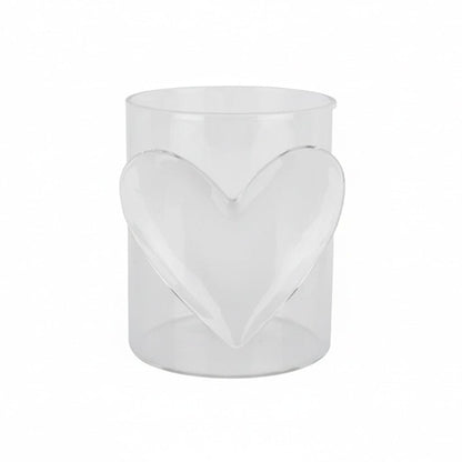 Lepelclub - Glas Hart - Transparant Drinkglazen LepelClub 