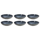 Medard de Noblat - Feeling Indigo - Gourmet plate 24.5 cm (set of 6)