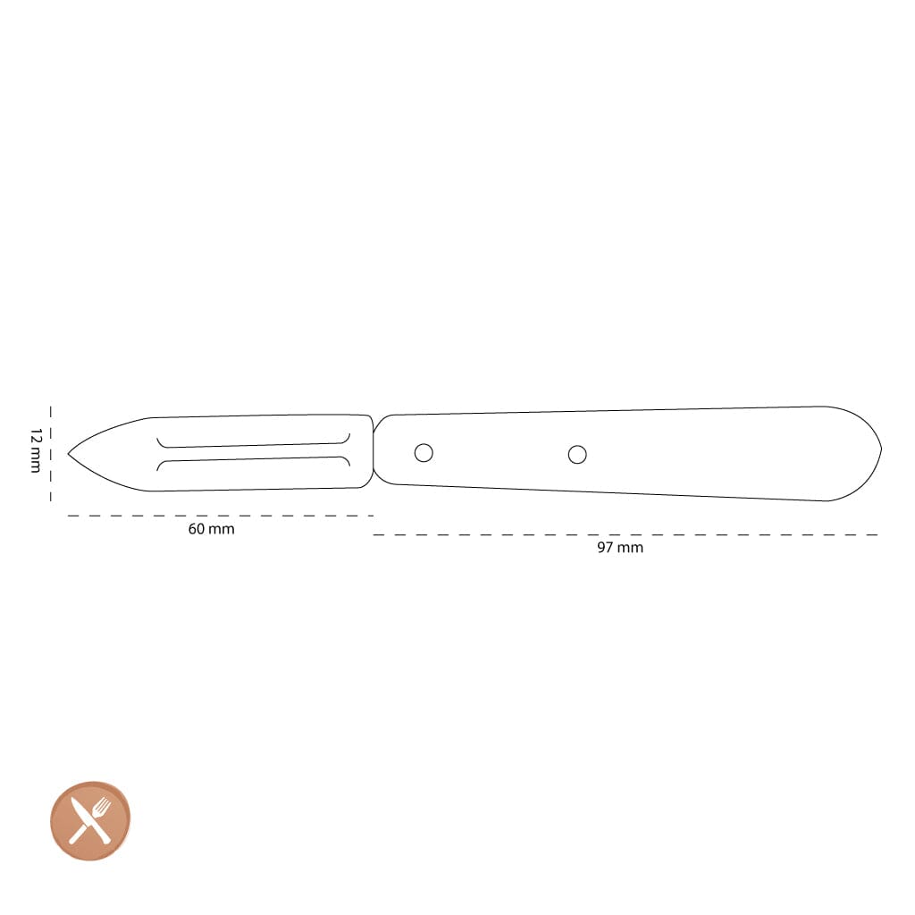 Opinel - Dunschiller N°115, Plum Opinel 