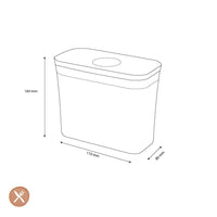 OXO - POP 2.0 Rechthoekig mini, 0,6 liter Voorraadpot OXO 