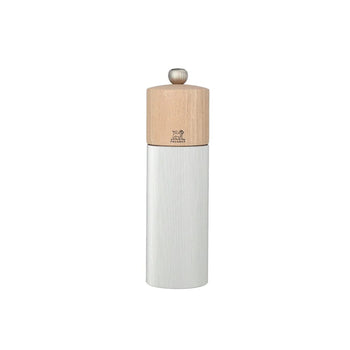 Moulin à sel Peugeot Line en aluminium naturel 18 cm