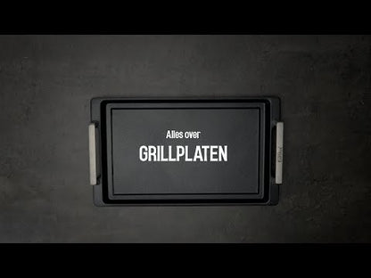 Le Creuset - Grillplaat Signature rechthoekig Mat Zwart 32cm