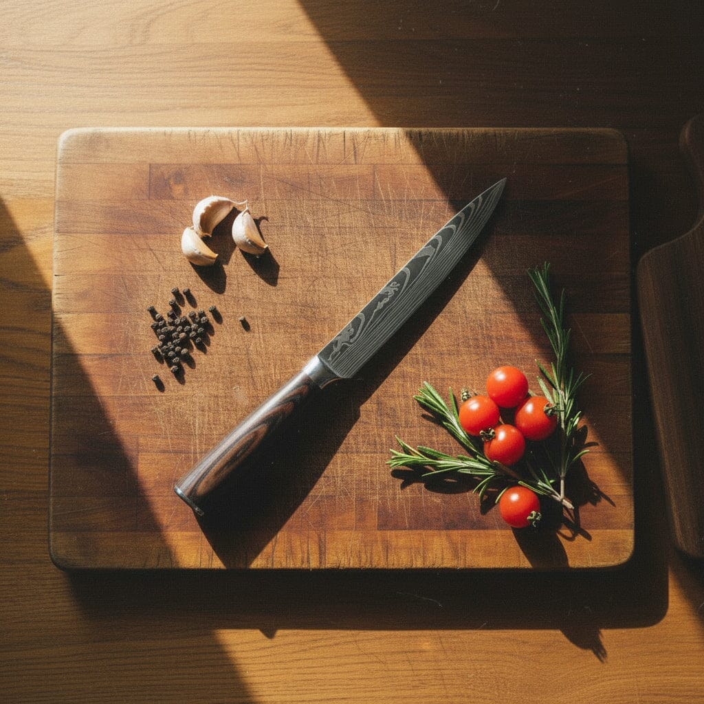 Shinrai Knives - Damascus Print 14-delige Messenset - Master collection XXL set Messenset Shinrai Knives 