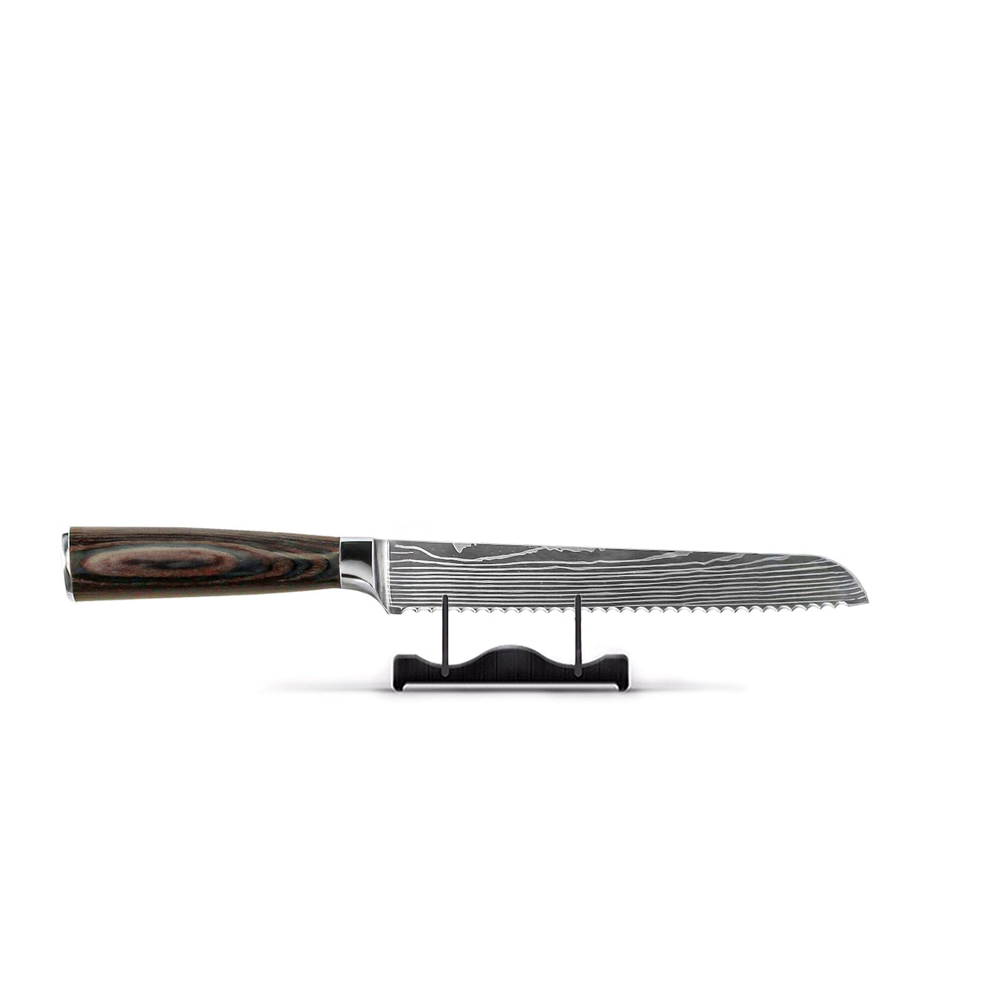 Shinrai Knives - Damascus Print 6-delige Messenset Messenset Shinrai Knives 