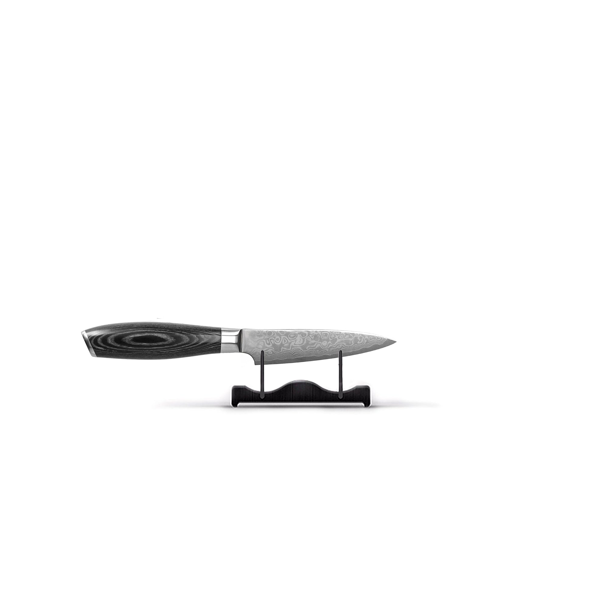 Shinrai Knives - Damast Pakka Wood Mega Bundel - All you need Messenset met blok, snijplank en slijpsteen Shinrai Knives 