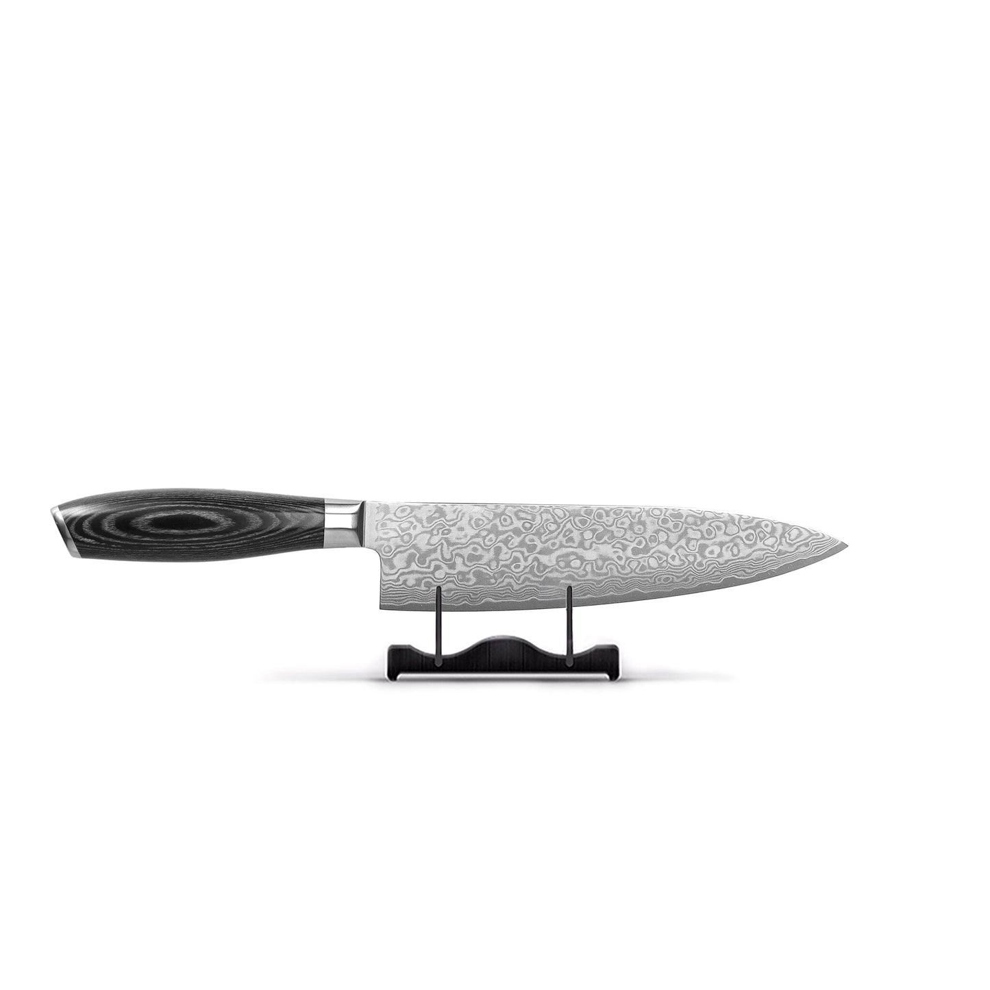 Shinrai Knives - Damast Pakka Wood Mega Bundel - All you need Messenset met blok, snijplank en slijpsteen Shinrai Knives 
