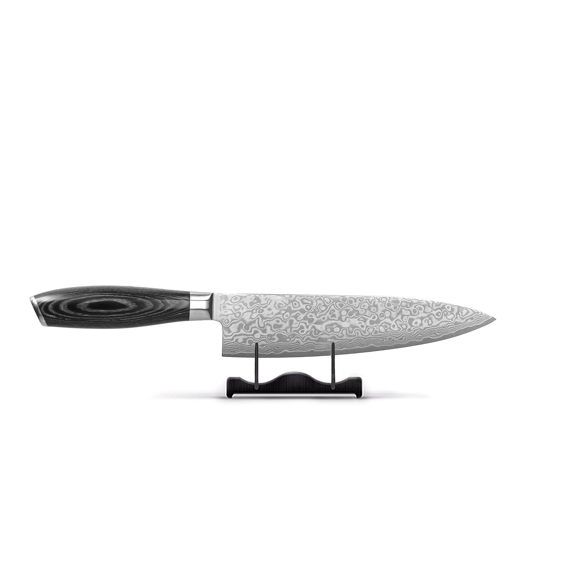 Shinrai Knives - Damast Pakka Wood Mega Bundel - All you need Messenset met blok, snijplank en slijpsteen Shinrai Knives 