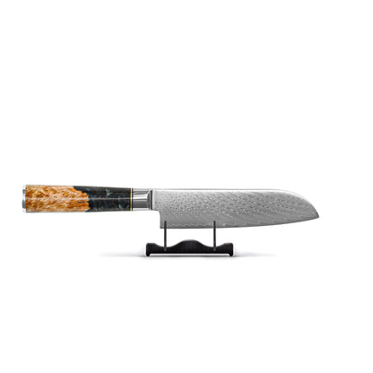 Shinrai Knives - Epoxy Onyx Mega Bundel - All you need Messenset met blok, snijplank en slijpsteen Shinrai Knives 