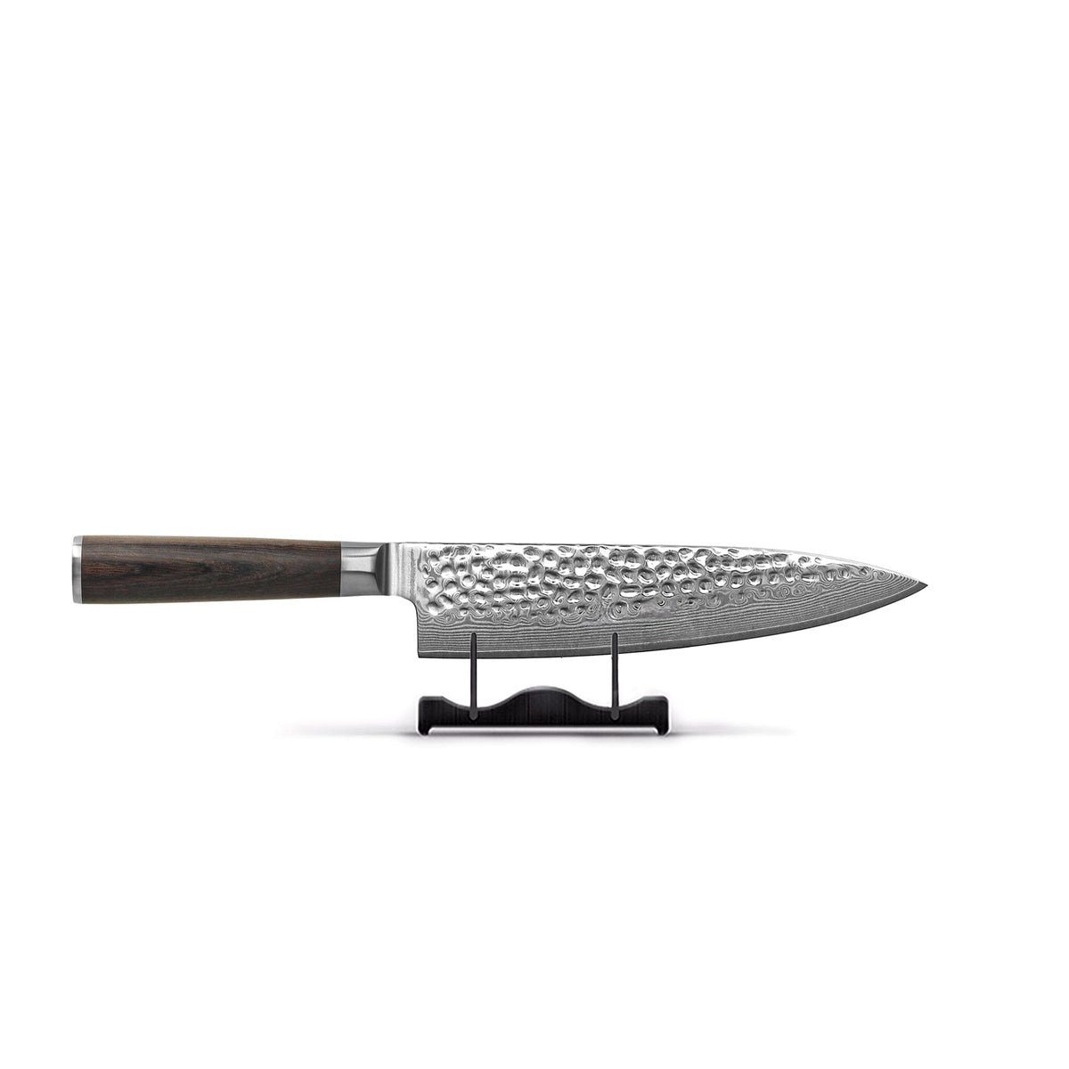 Shinrai Knives - Hammered Damast BR 2-delige Messenset - Koksmes + Broodmes