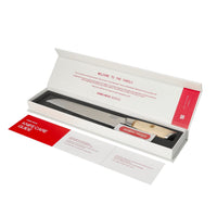 Couteaux Shinrai - Coffret 3 pièces Hikari Damas - Couteau de chef + Couteau à pain + Couteau d'office