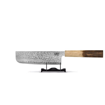Couteaux Shinrai - Couteau Jōnetsu Damascus Nakiri 18 cm Nakirimes Shinrai Knives