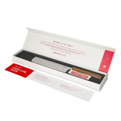 Couteaux Shinrai - Ensemble 2 pièces Damas exclusif Kigami - Nakiri + Couteau d'office Ensemble de couteaux Couteaux Shinrai