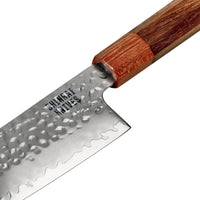 Shinrai Knives - Kigami Exclusive Damascus 2-delige set - Nakiri + Schilmes Messenset Shinrai Knives 