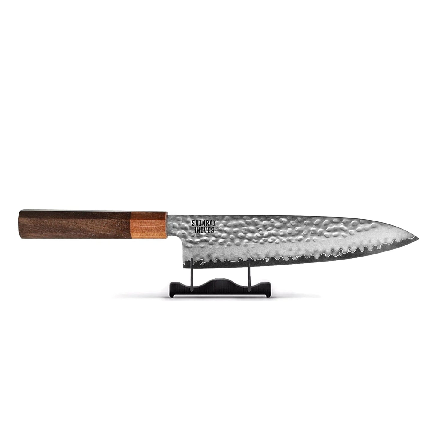 Couteaux Shinrai - Ensemble 3 pièces Damas exclusif Kigami - Couteau de chef + Santoku + Couteau d'office Ensemble de couteaux Shinrai Knives