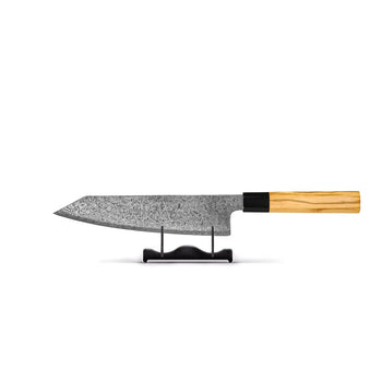 Couteaux Shinrai - Coffret de 2 couteaux damas Takumi Kaza - Kiritsuke + couteau d'office