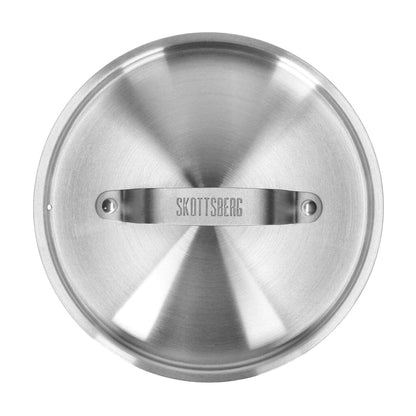 Skottsberg - Stainless Steel Steelpan 18 cm met deksel Steelpan Skottsberg 