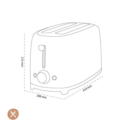 Smeg TSF02SSEU 50's style broodrooster 2X4 geschikt voor vier Smeg TSF02SSEU 50's style broodrooster 2X4 geschikt voor vier