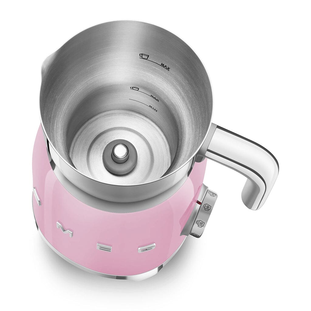 Smeg - Melkopschuimer | Roze | Jaren 50 | Inductie melkopschuimer Melkopschuimer Smeg 