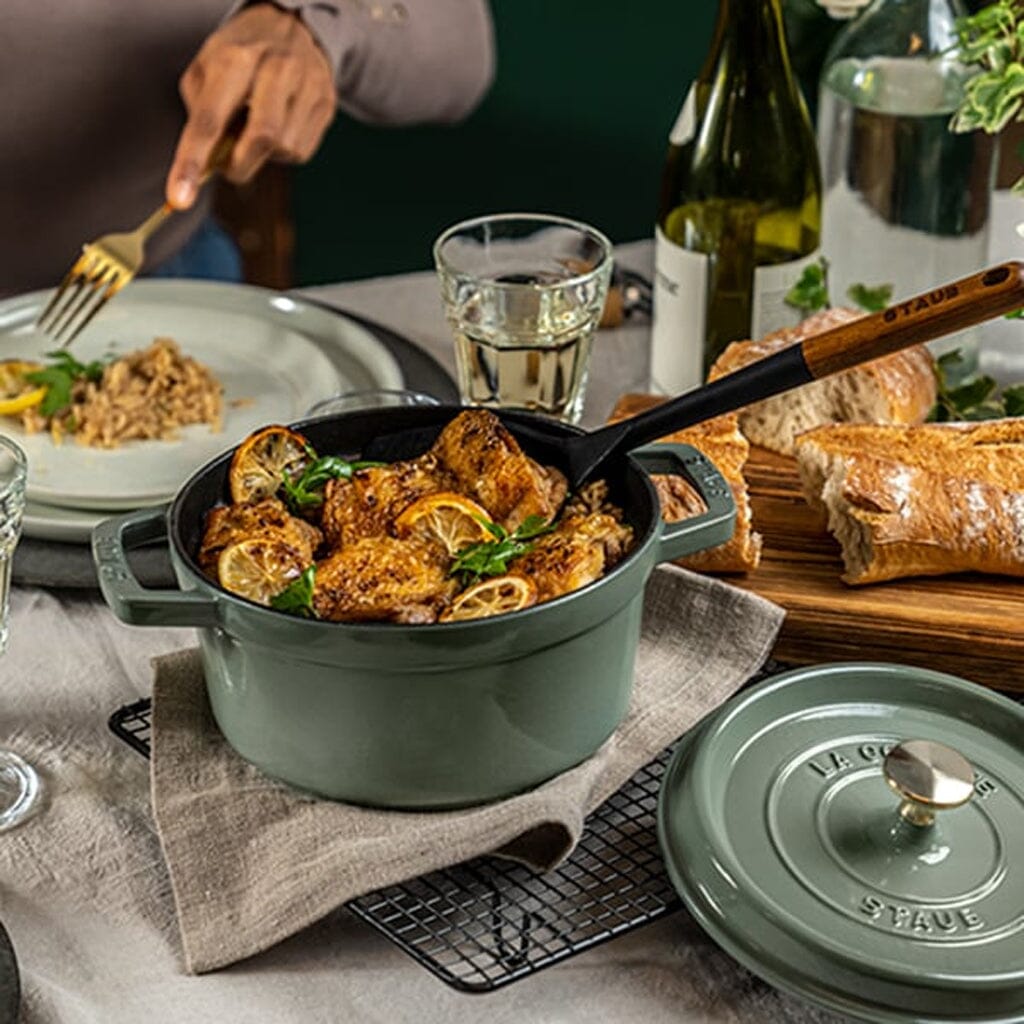 Staub La Cocotte 28 cm Eucalyptus kopen? Morgen in huis! – Kookgigant
