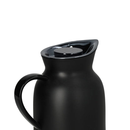 Stelton - Amphora Thermoskan 1 l. - Zacht Zwart Thermoskan Stelton 