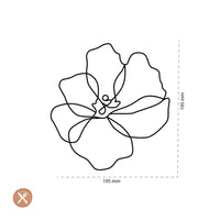 Tools2Cook - Siliconen Onderzetter Poppy Black Onderzetter Tools2Cook 