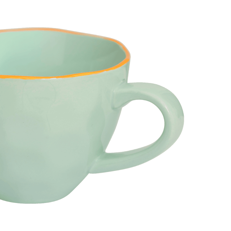 Urban Nature Culture - Good Morning - Cappuccino Mok - Sculpted - Celadon Urban Nature Culture 