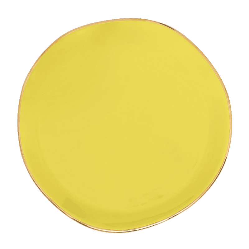 Urban Nature Culture Good Morning plate limelight, Ø17 cm Urban Nature Culture 