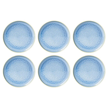 Villeroy & Boch - Crafted Blueberry - Salade bord 21cm set van 6 Borden Villeroy & Boch 