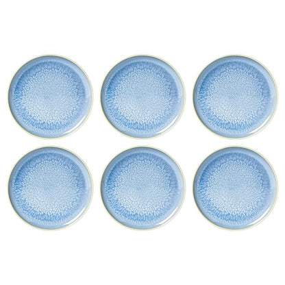 Villeroy & Boch - Crafted Blueberry - Salade bord 21cm set van 6 Borden Villeroy & Boch 