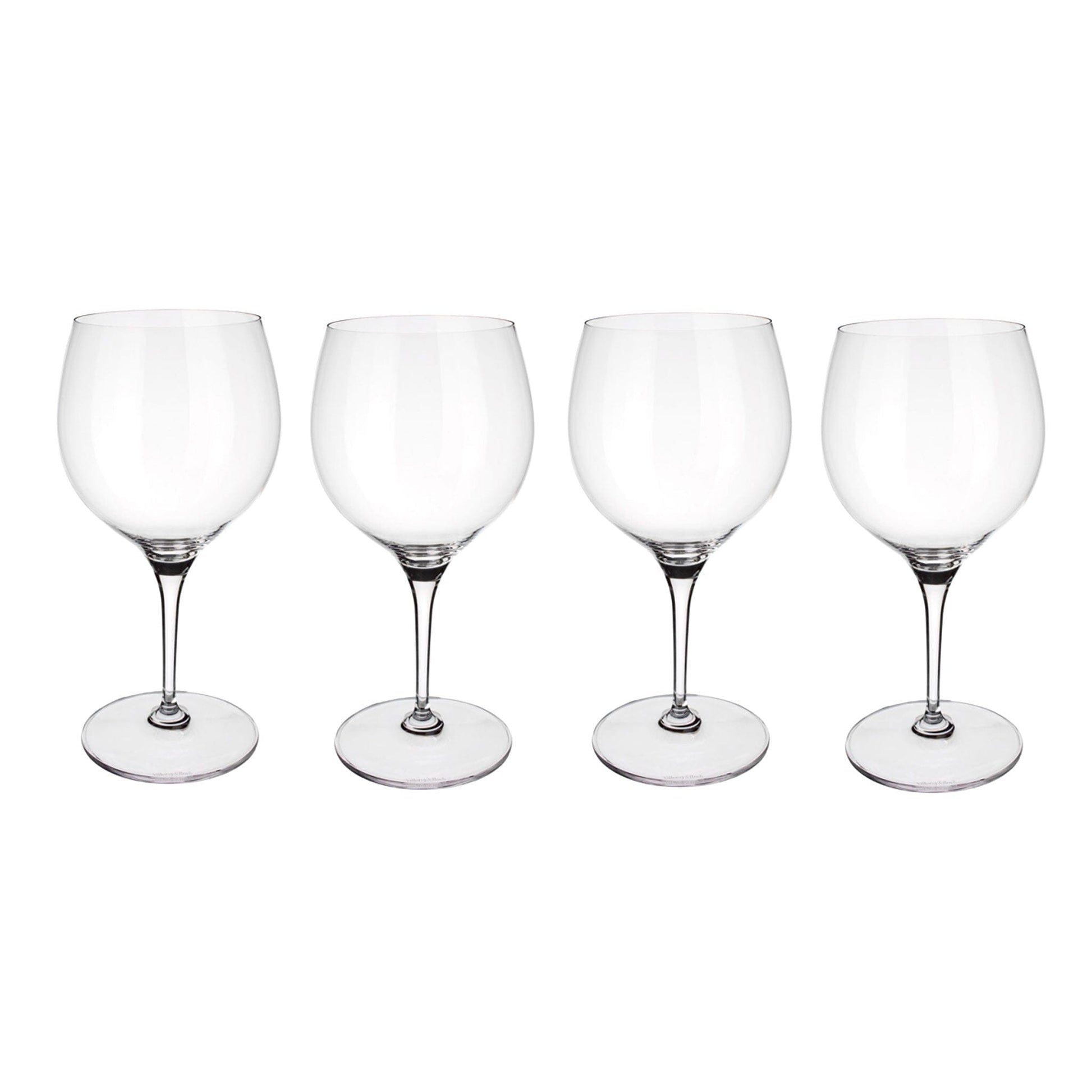 Villeroy & Boch - Maxima Burgundy Rode Wijnglazen 4 stuks Villeroy & Boch 