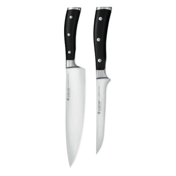 Wüsthof - Classic Ikon 2-delige Messenset - Koksmes + Fileermes Messenset Wusthof 