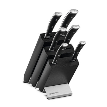 Wusthof - Classic Ikon 6-delige Messenset met blok Wusthof 