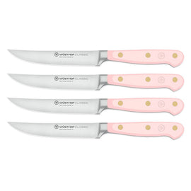 Wusthof - Classic Steakmessenset 4-delig Pink Himalayan Salt Messenset Wusthof 